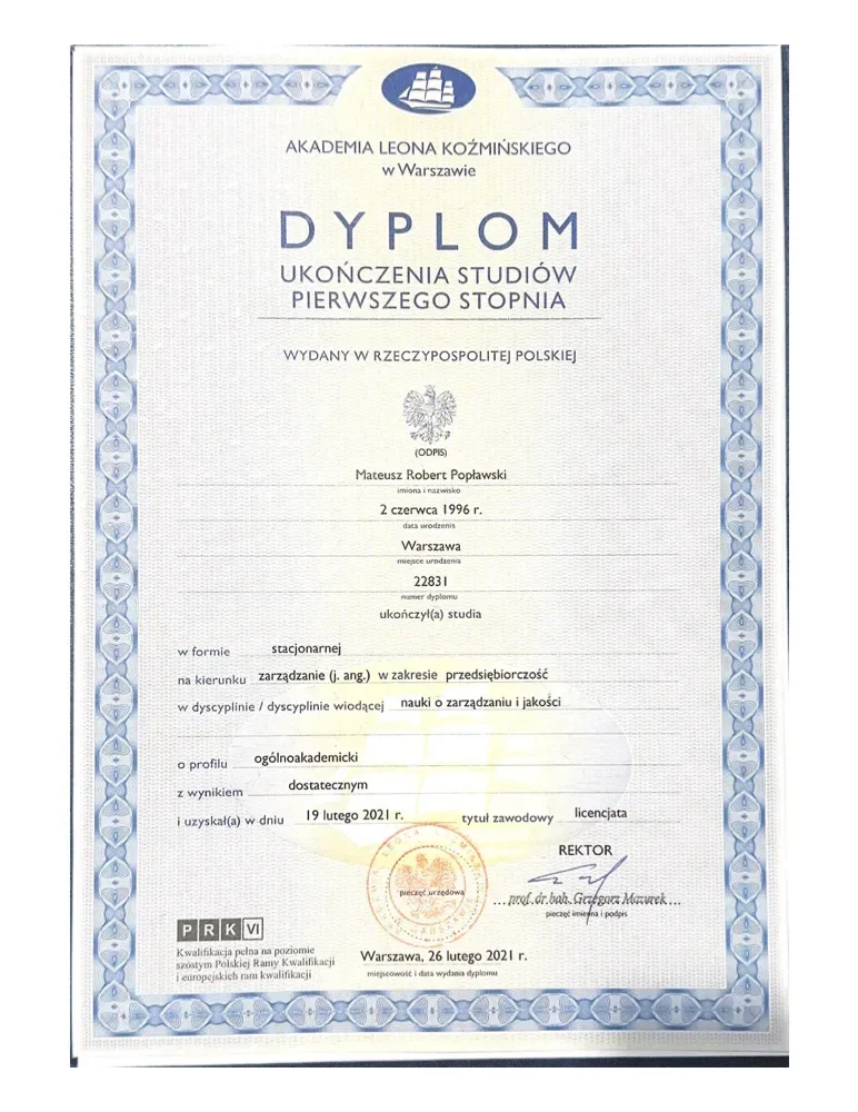 Bachelor in Management 