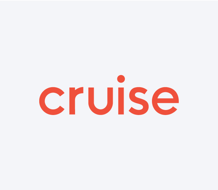 Cruise logo on light gray background - cover