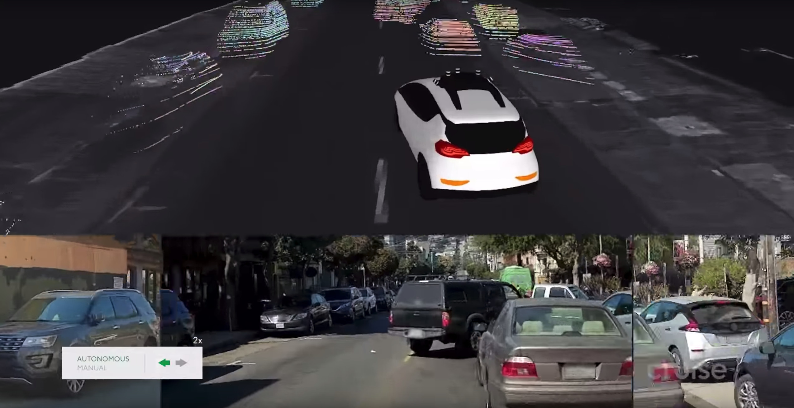 How Self-Driving Cars Think: Navigating Double-Parked Vehicles
