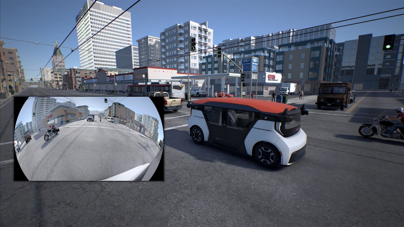 The Sensor Placement Tool provides simulated sensors (including features such as distortion) to examine individual and bulk sensor coverage and ensure proper object detection near the Origin.