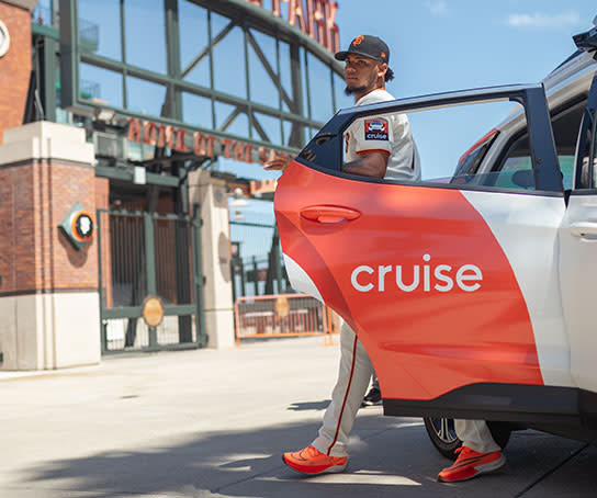 The San Francisco Giants will wear big Cruise ads through 2025