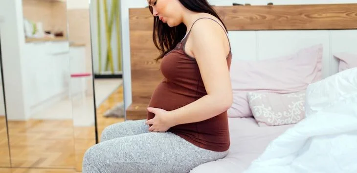 Schwangere Frau Unterbauchschmerzen