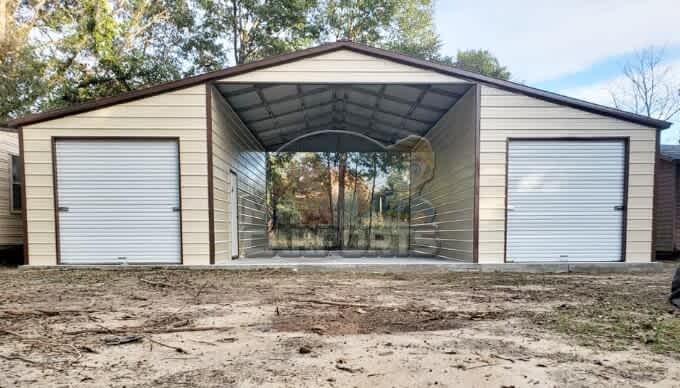 44x30 continuous roof barn