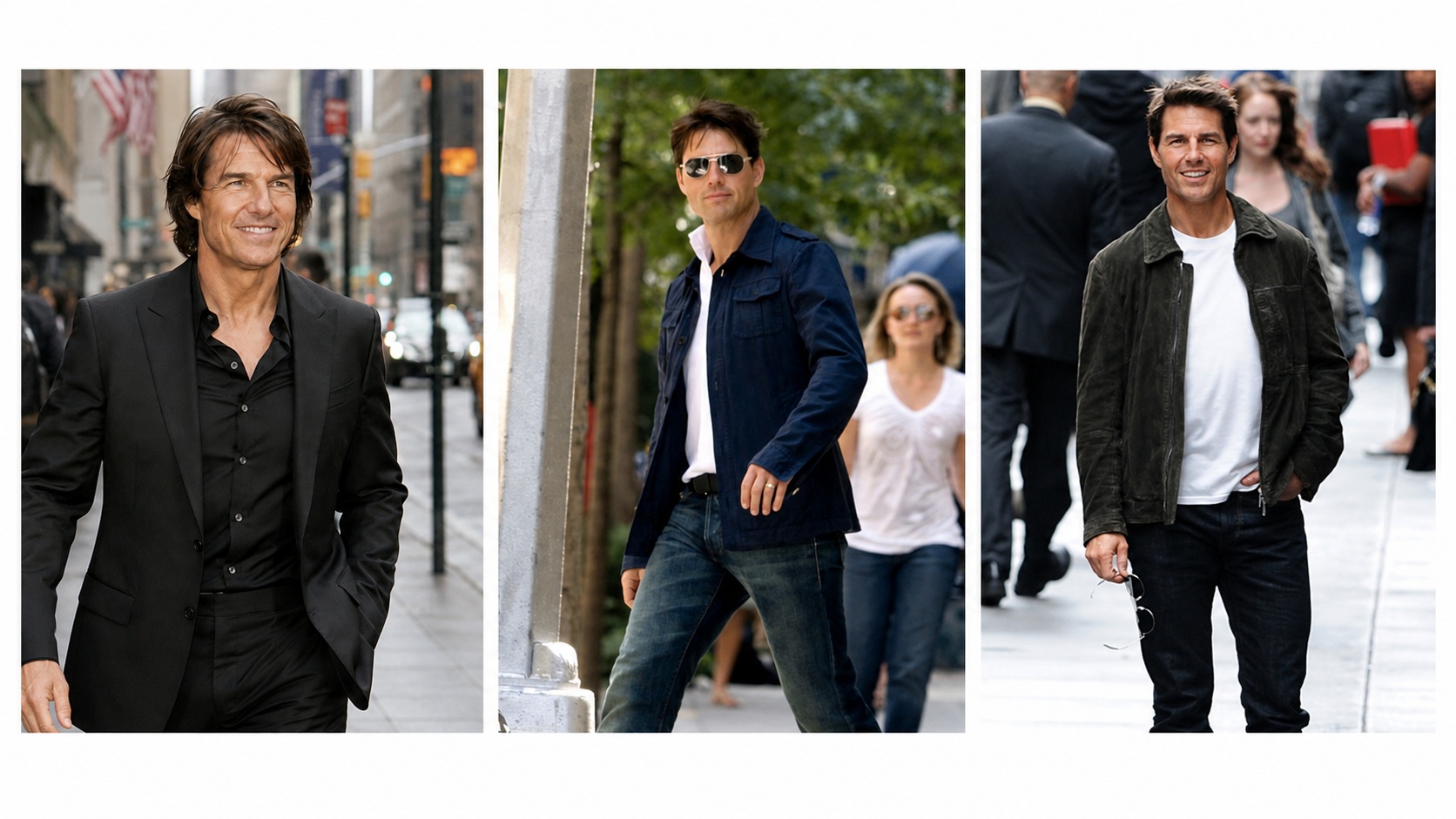 Three images of Tom Cruise. Can you spot the deepfake?