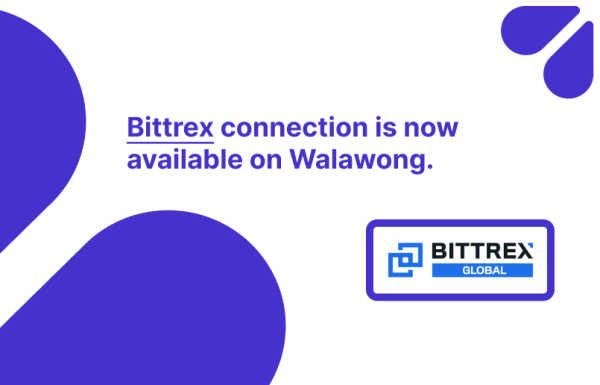 Bittrex connection is now live!