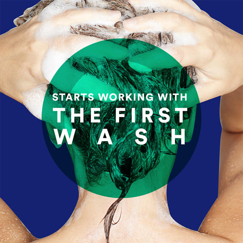 Starts working with the first wash Starts working with the first wash