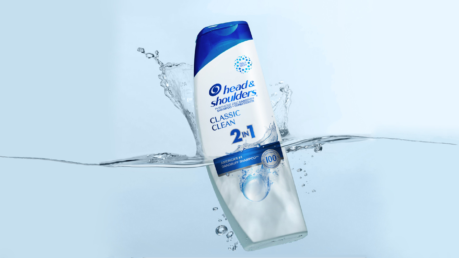 Head & Shoulders is the world’s number one shampoo. Head & Shoulders is the world’s number one shampoo.