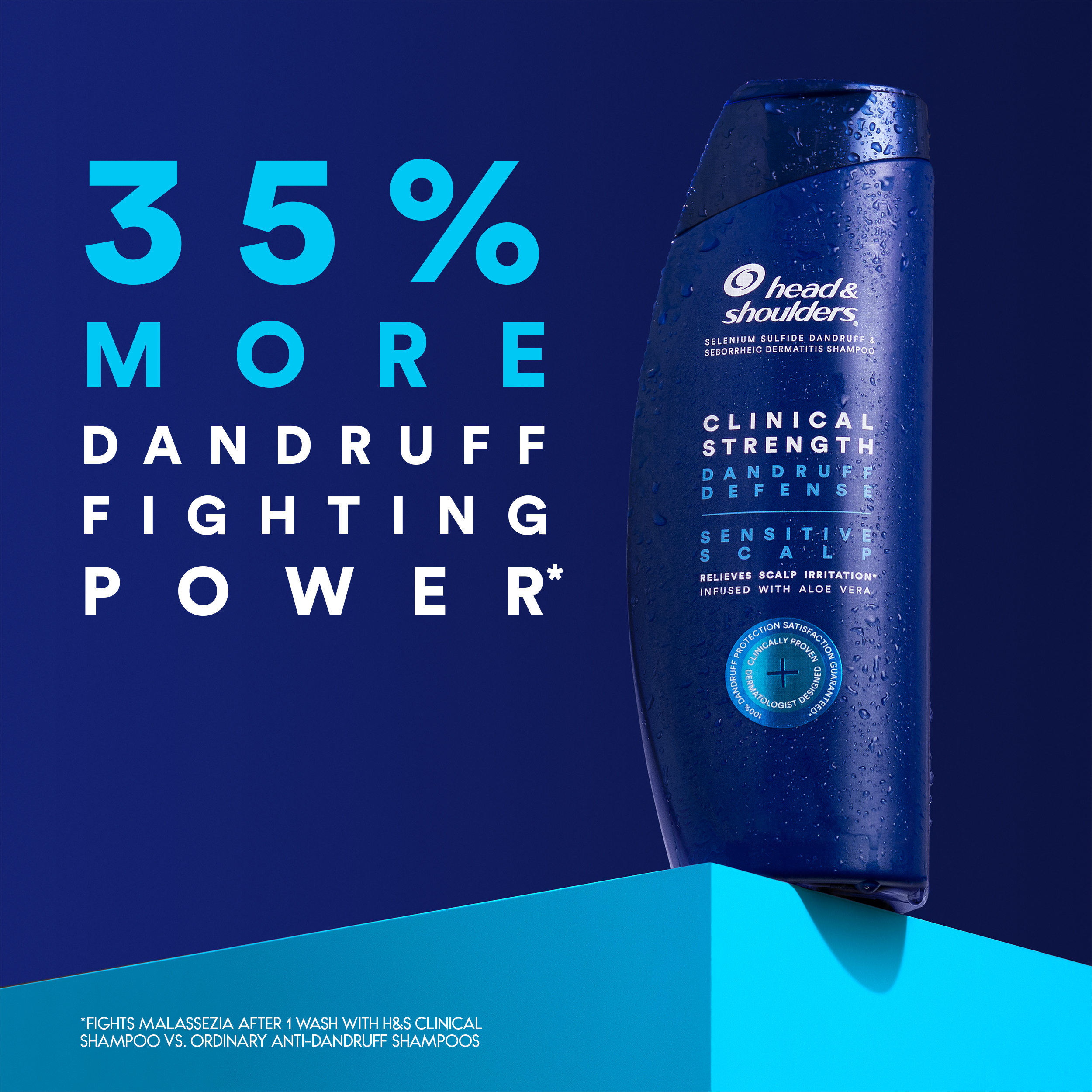 Clinical Dandruff Defense Sensitive Shampoo | Head & Shoulders