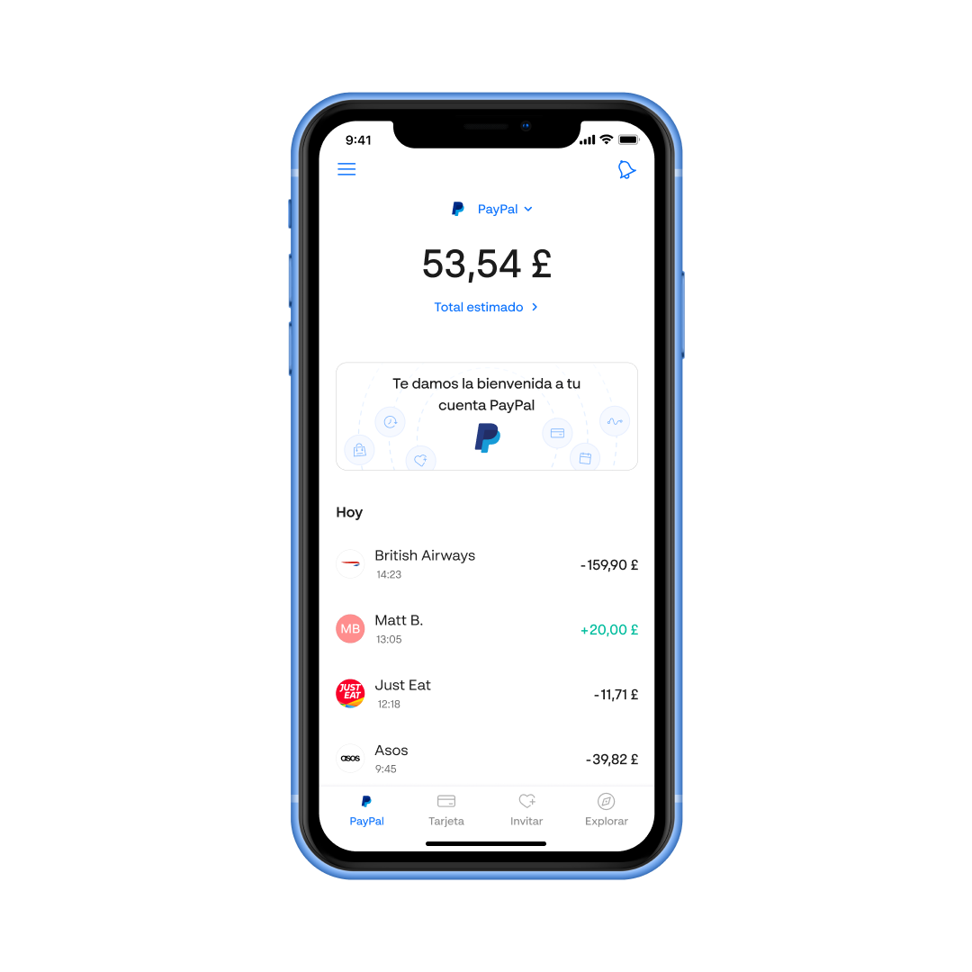 ES Accounts overview > Its your paypal GBP