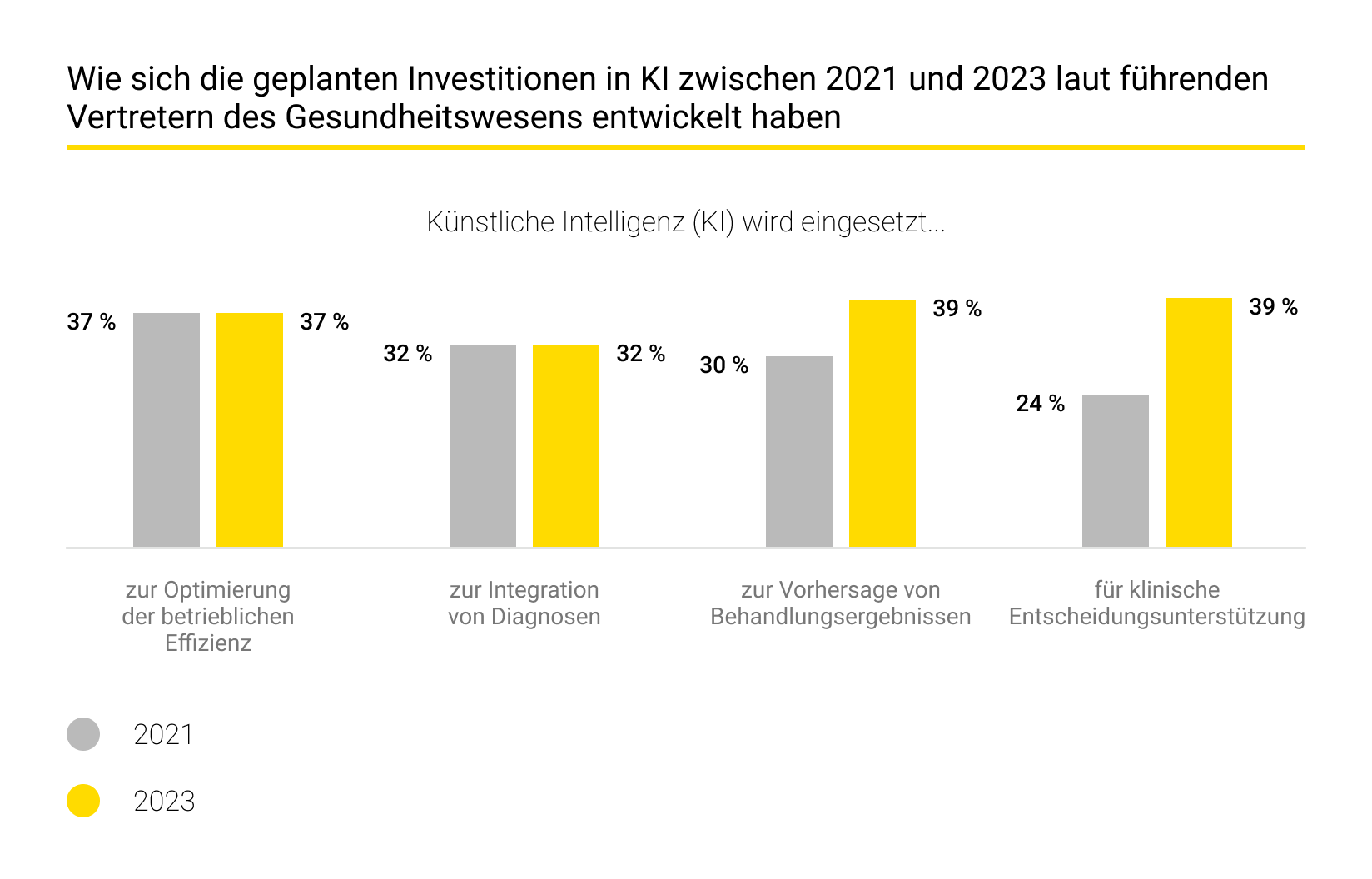 Geplante Investitionen in KI