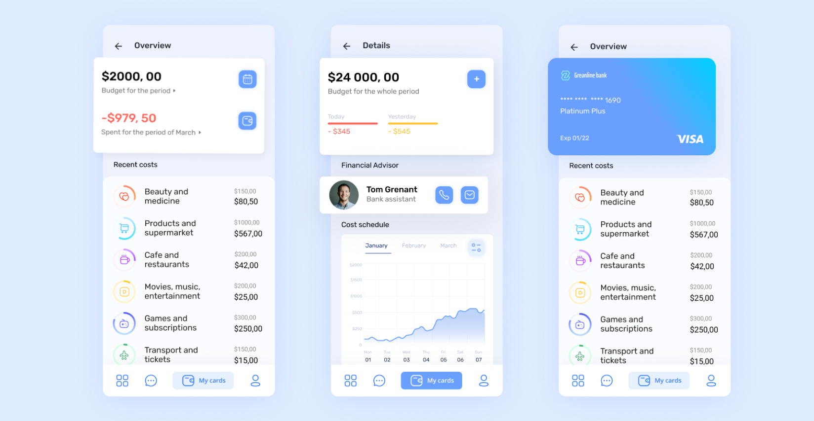 An app for personal finance management