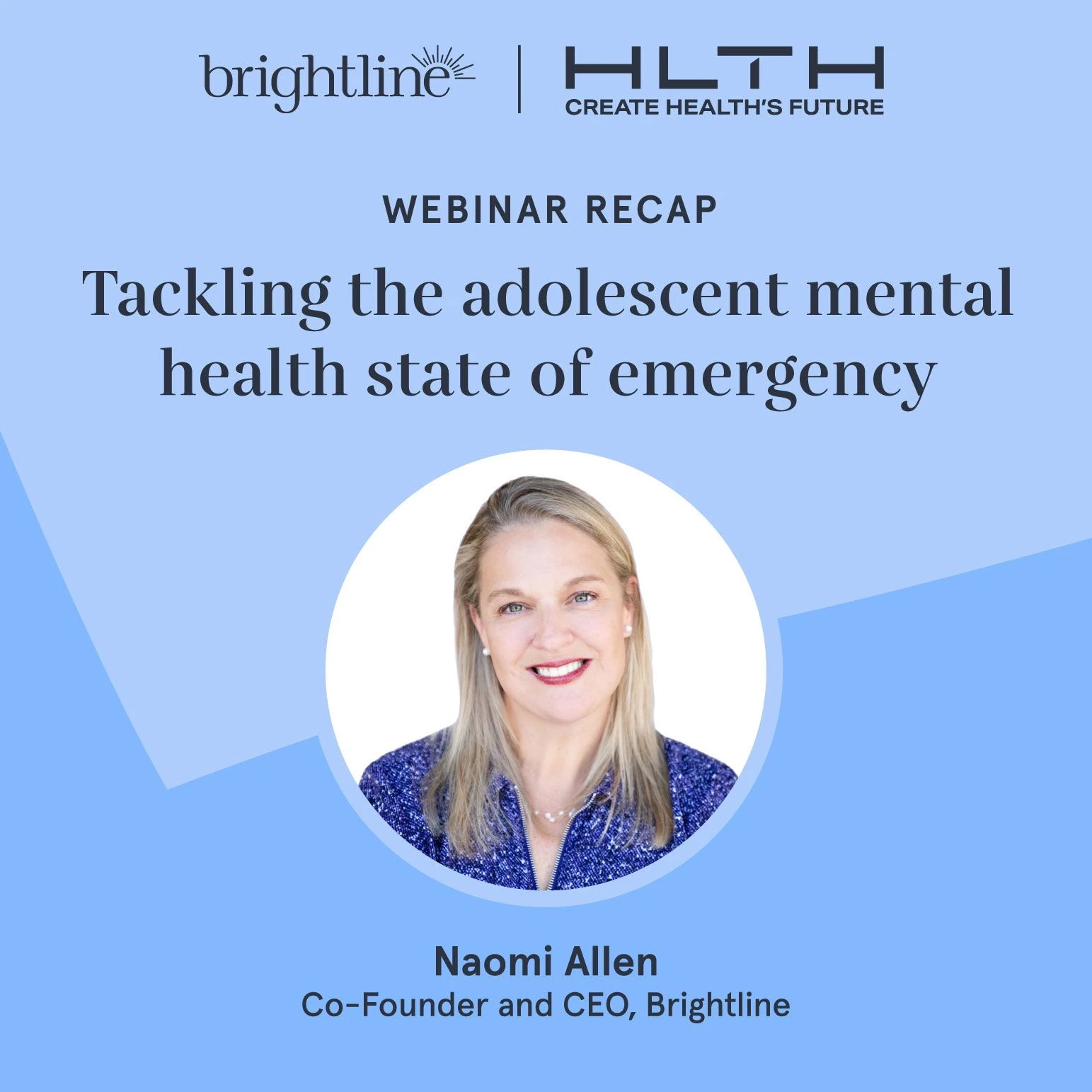 Tackling the adolescent mental health state of emergency — webinar recap