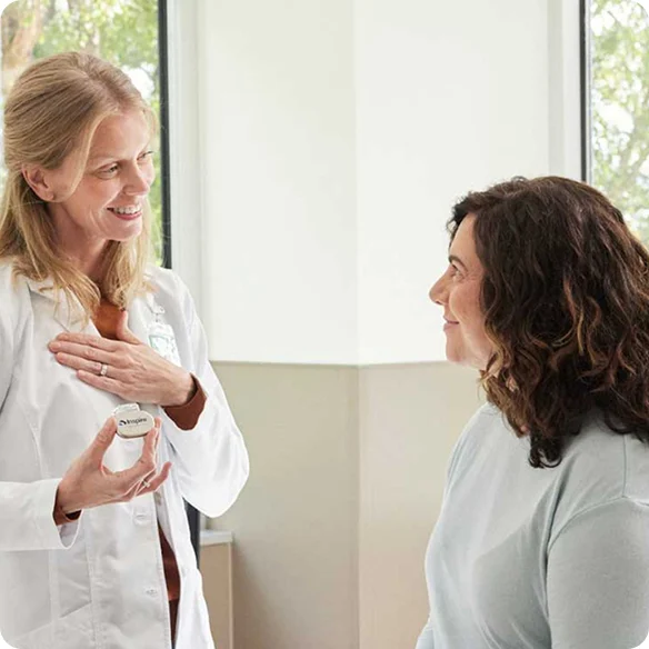 Inspire Physician with Patient