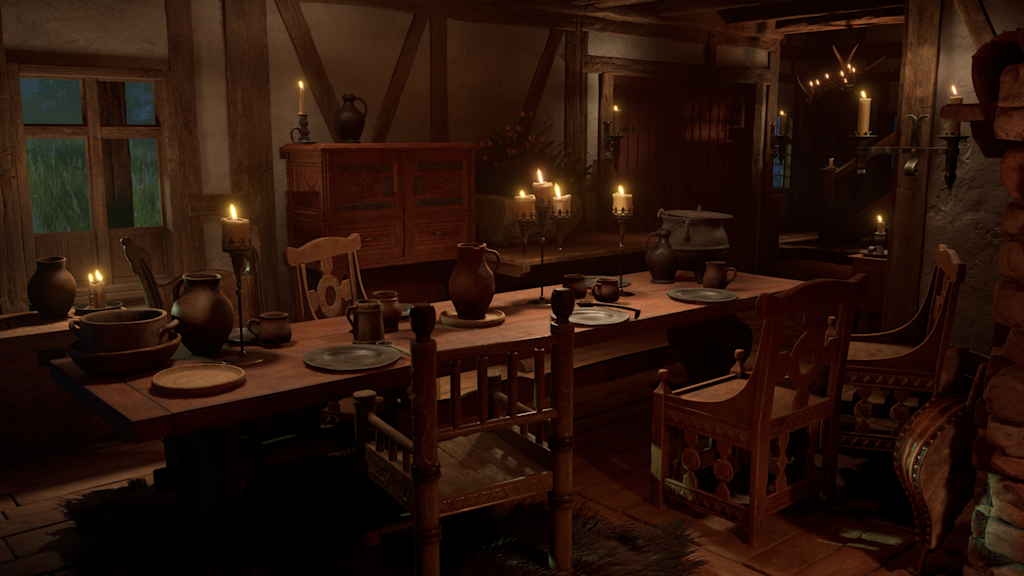 TableWare and Candles CosyRoom