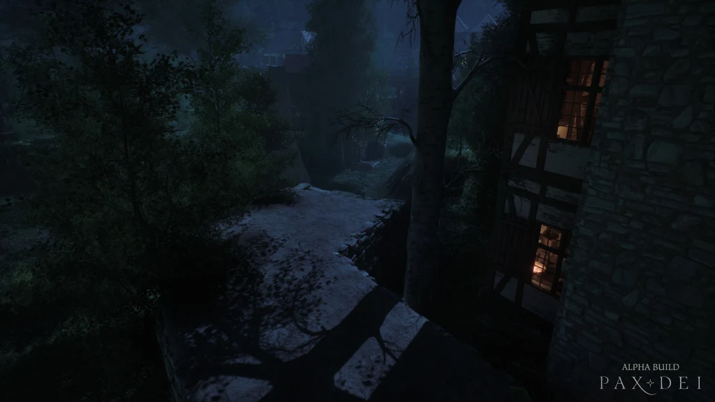 Closed Alpha - Player-built - A Village at Night