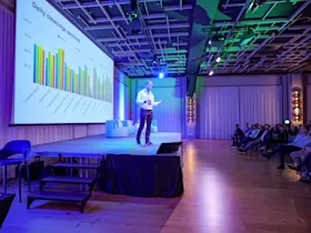 Sweeply at Rediscover event by Rentlio 