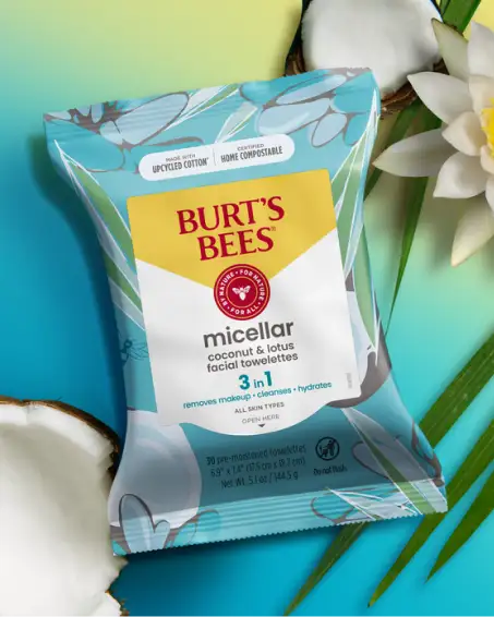 Micellar Makeup Removing Towelettes with Coconut & Lotus