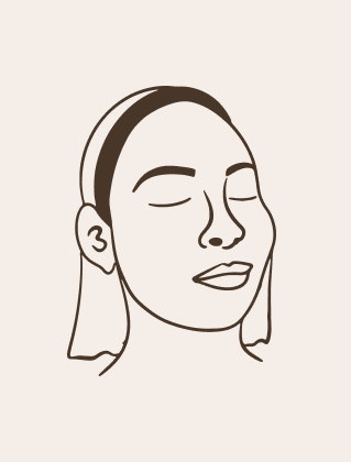 illustration of a woman's face