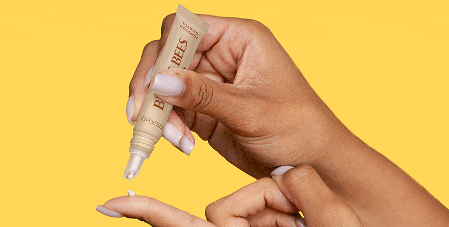 lip milk gif of applicaiton