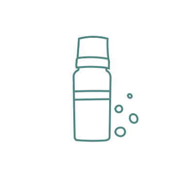 illustration of spot treatment bottle