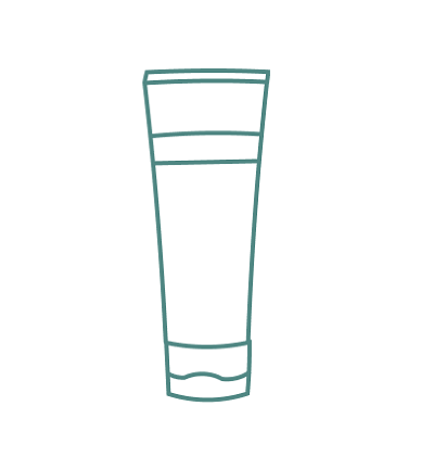 illustration of spf bottle