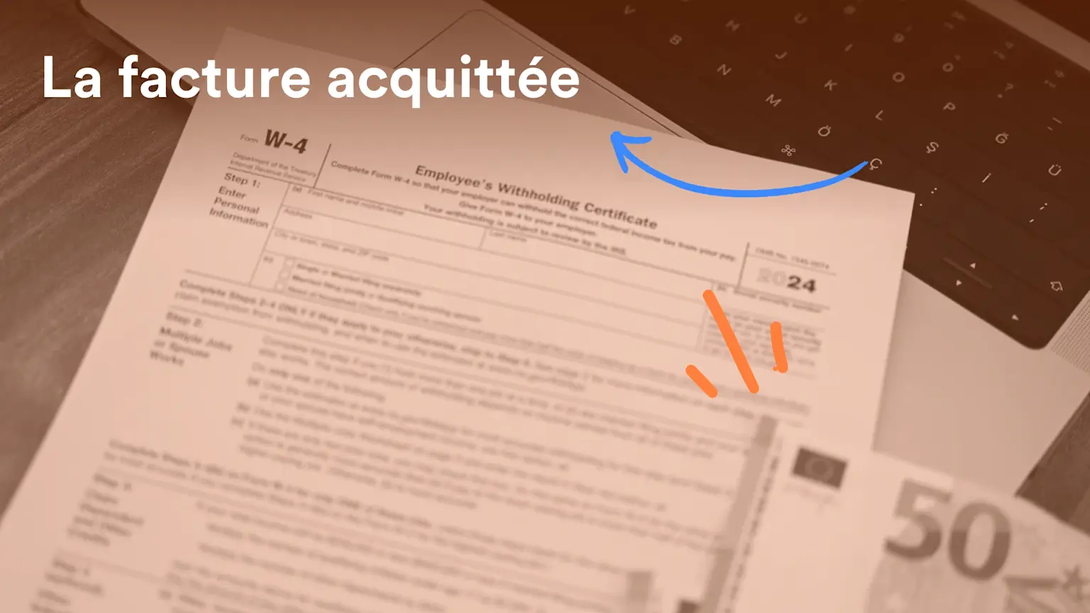 Cover article facture acquittée