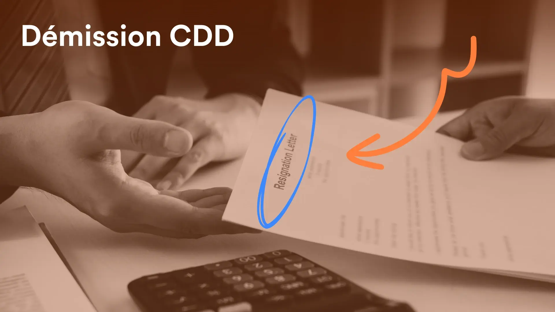 Cover article Démission CDD