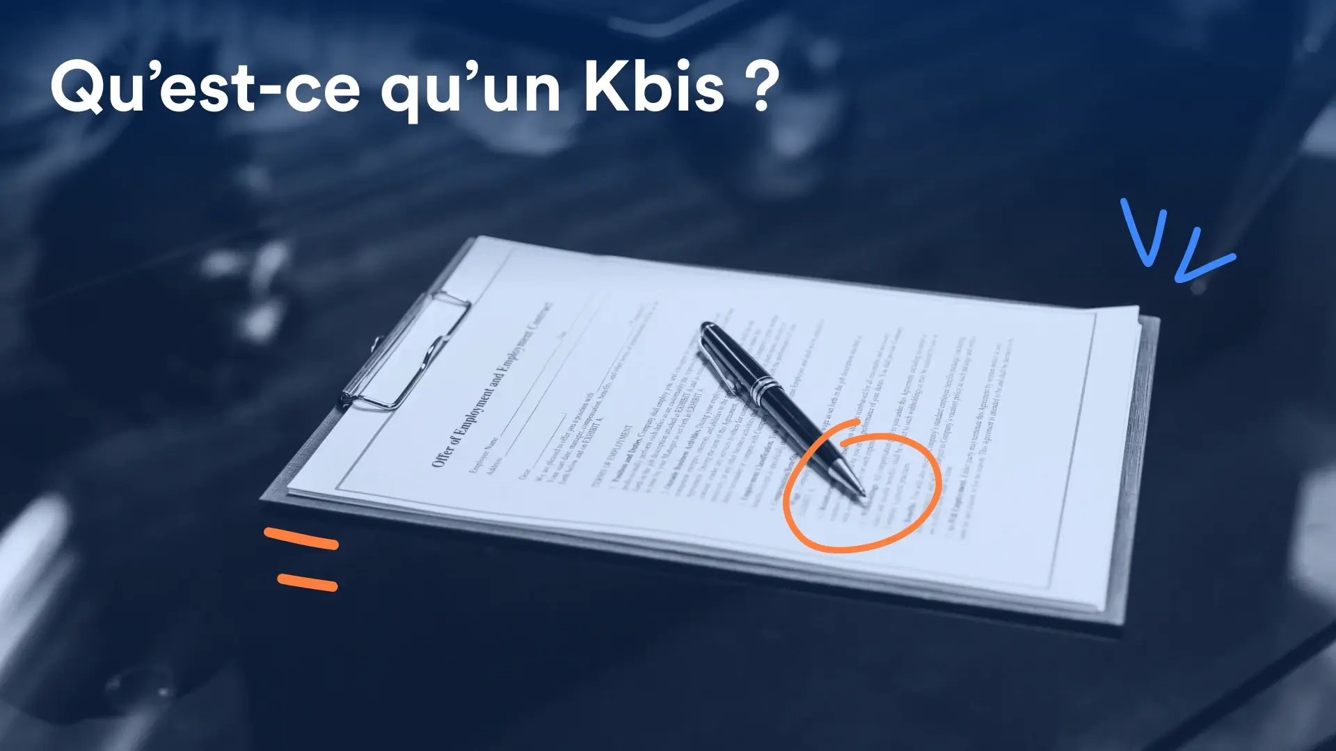 Cover article qu'est-ce qu'un Kbis