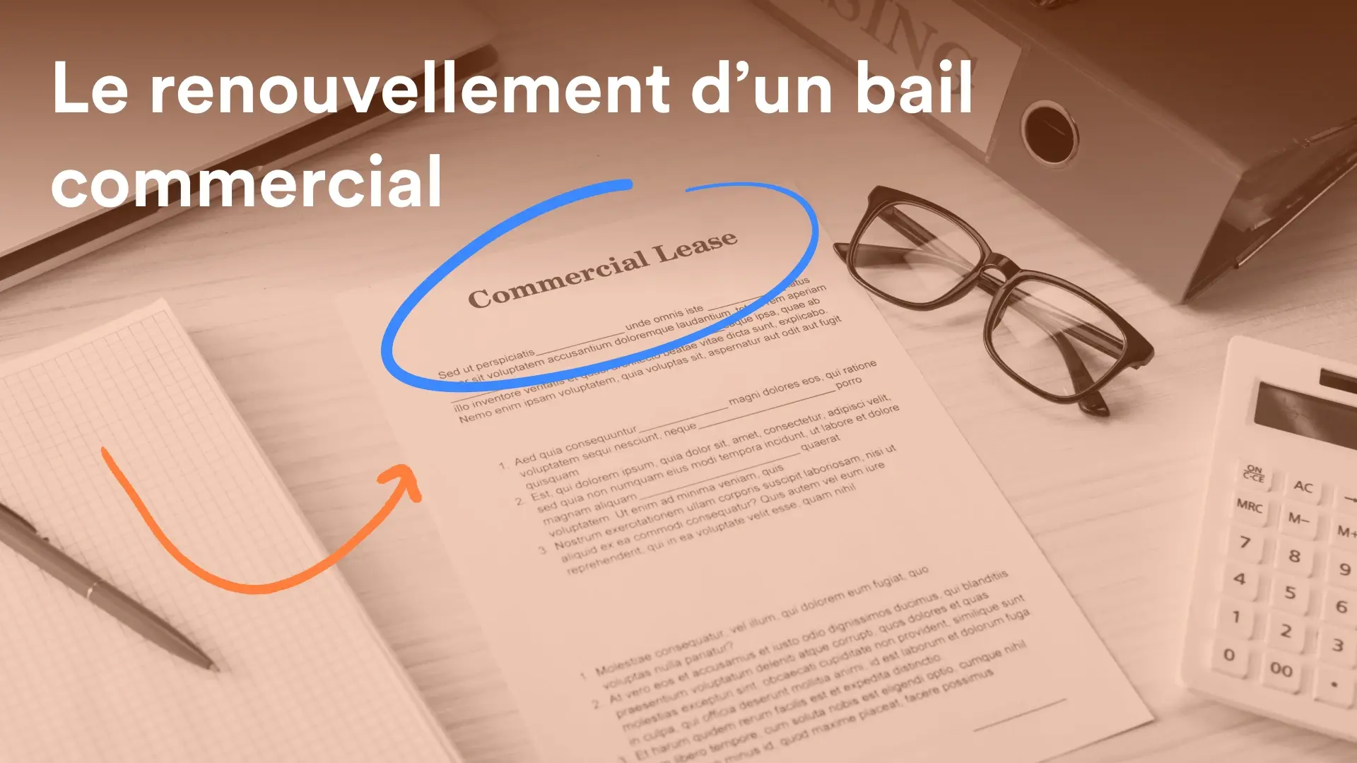 Cover article renouvellement d'un bail commercial