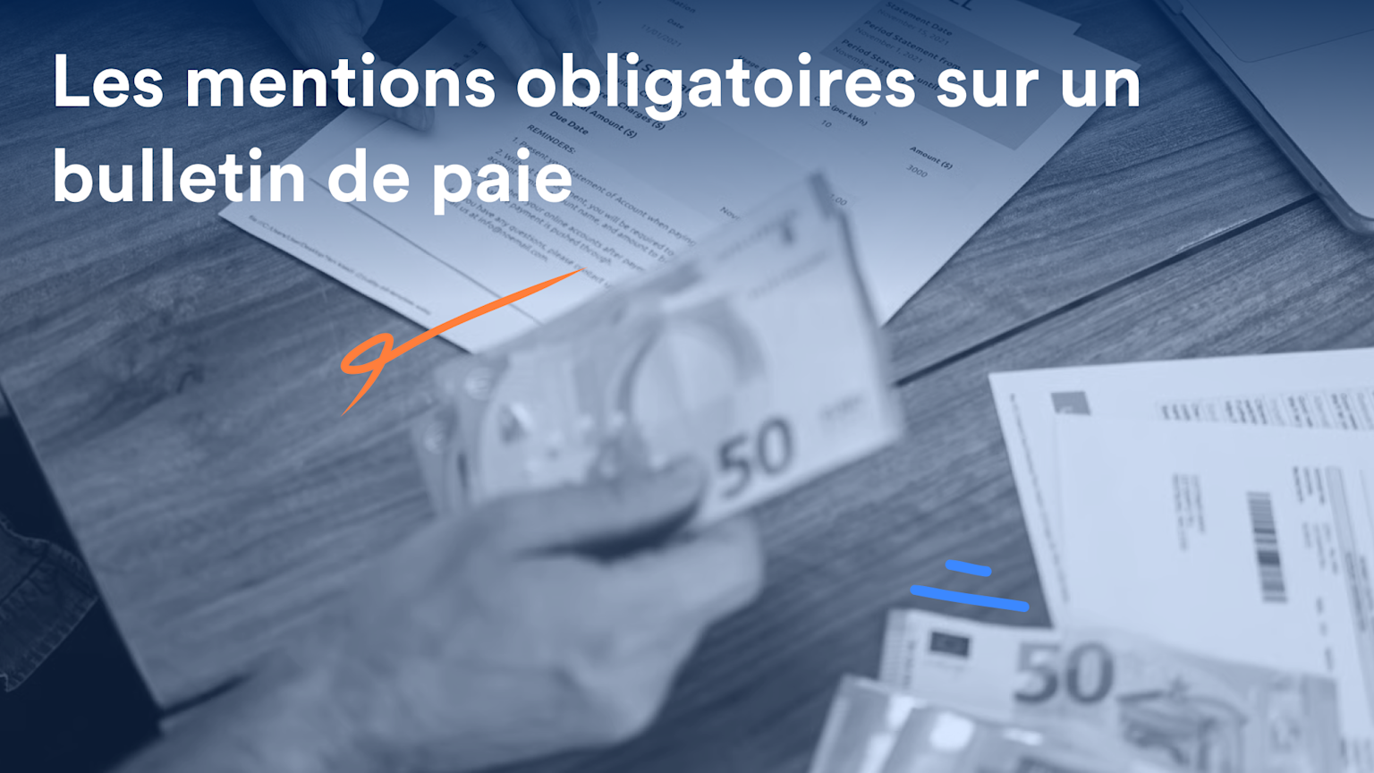 Cover article mentions obligatoires bulletin de paie