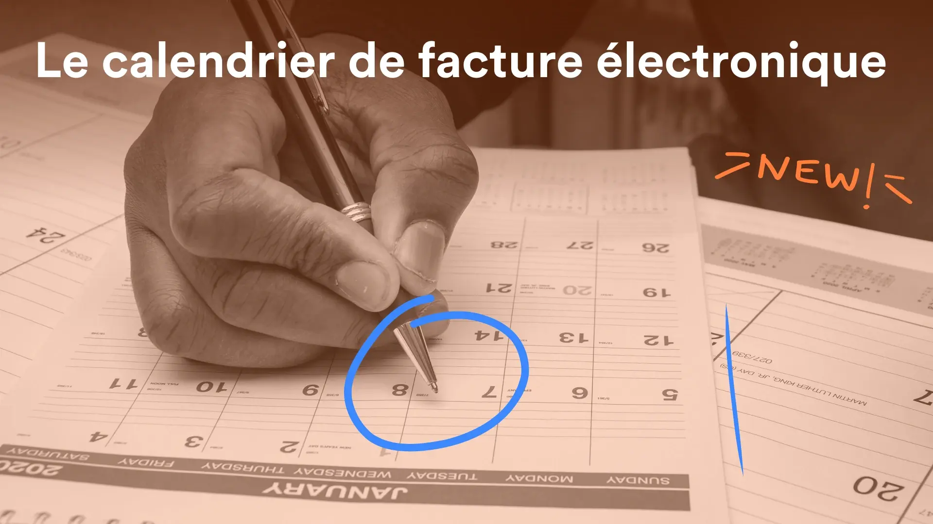 Cover article Calendrier facture électronique