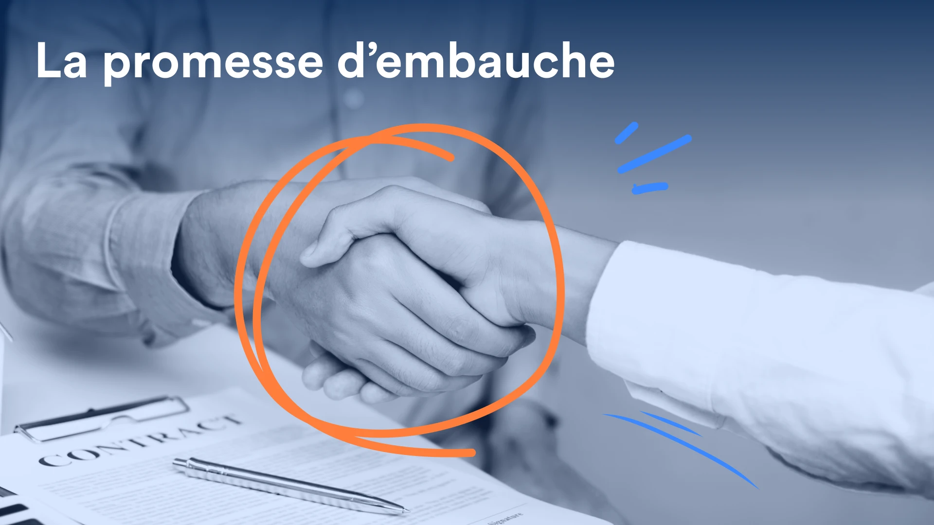 Image de couverture de l'article sur la promesse d'embauche.