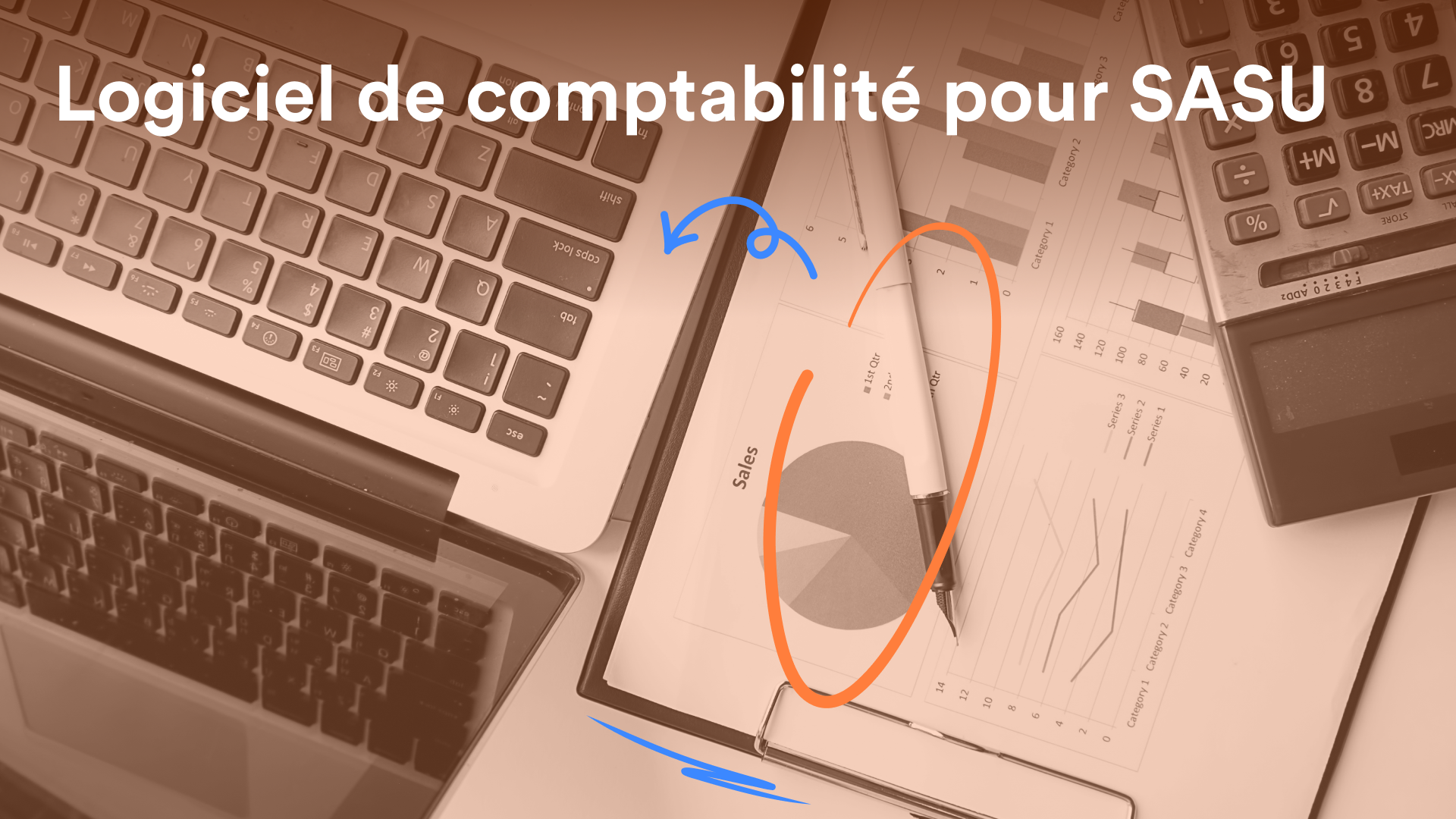 Image de couverture pour l'article sur les logiciels de comptabilité pour SASU