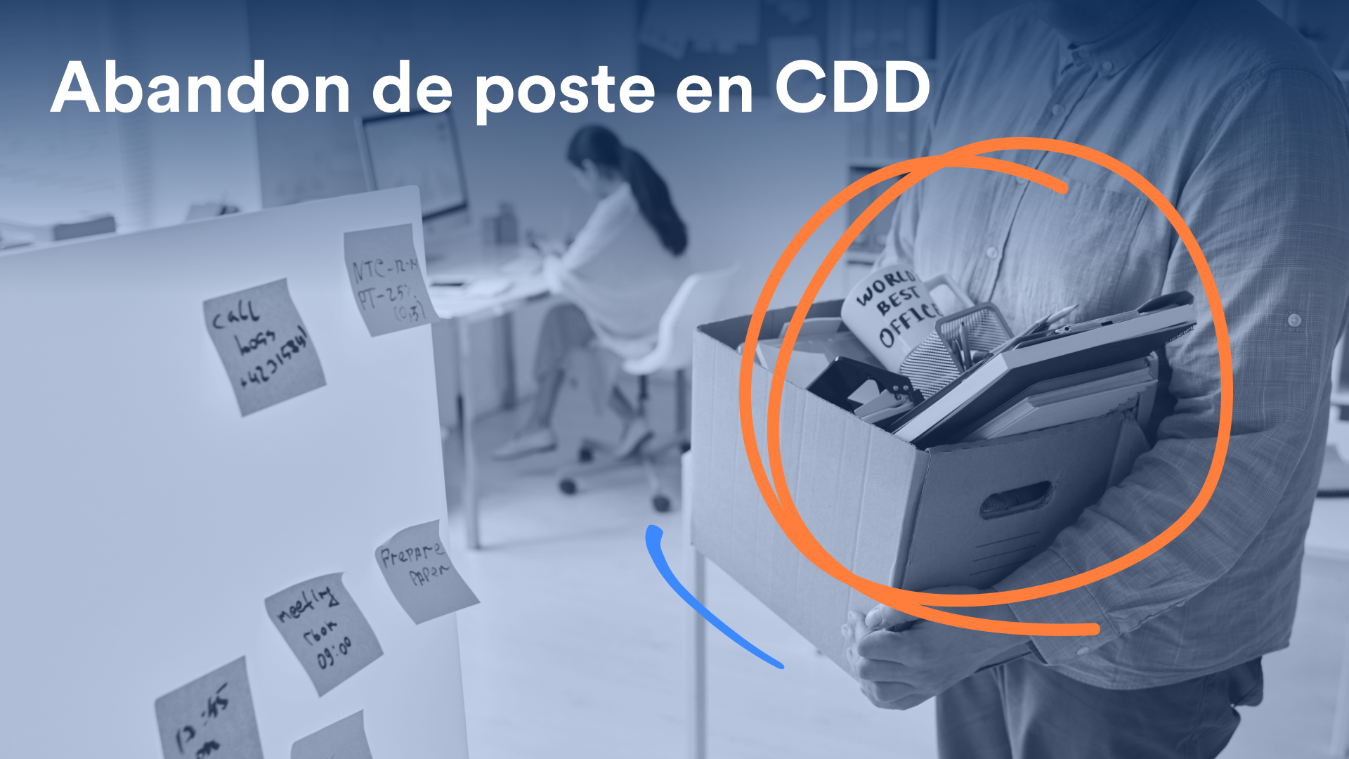 Image de couverture de l'article sur les abandons de poste en CDD