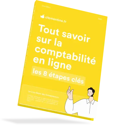 Photo du livre Tout savoir sur la comptabilité en ligne : les 8 étapes clés sur fond blanc