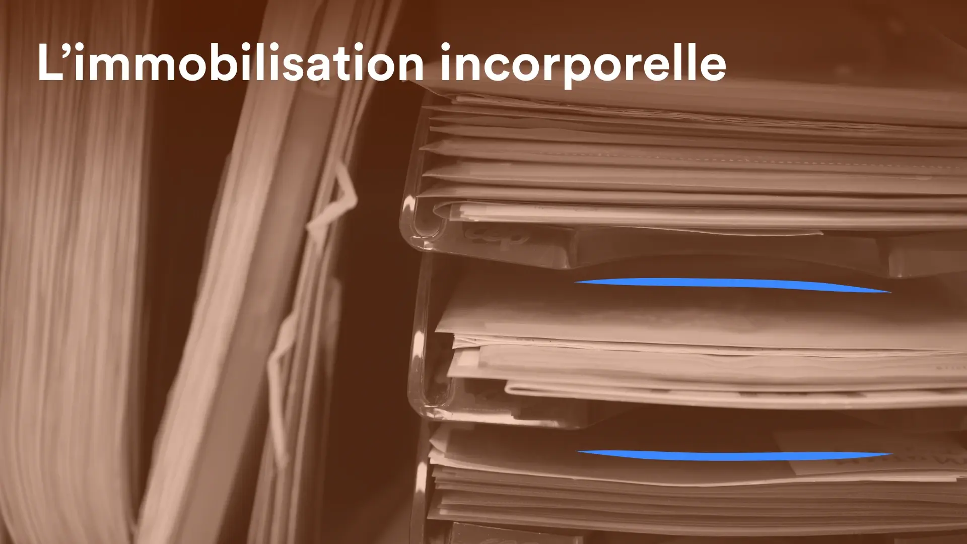 Cover article immobilisation incorporelle