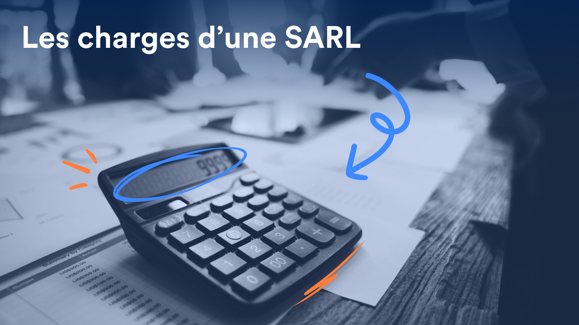 Image de couverture de l'article sur les charges d'une SARL