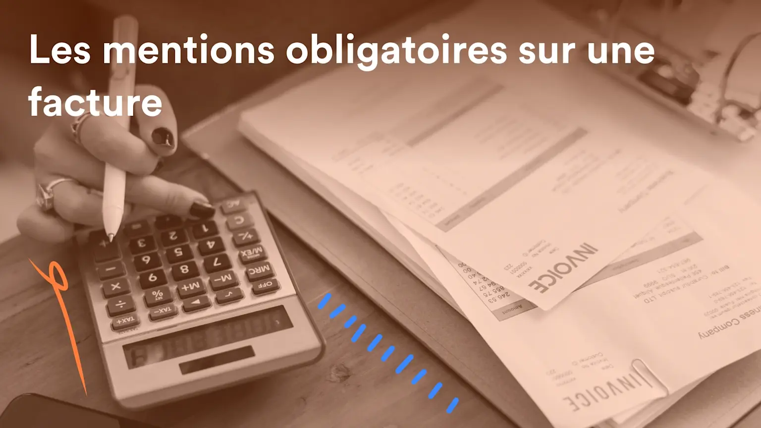 Cover article mentions obligatoires sur une facture