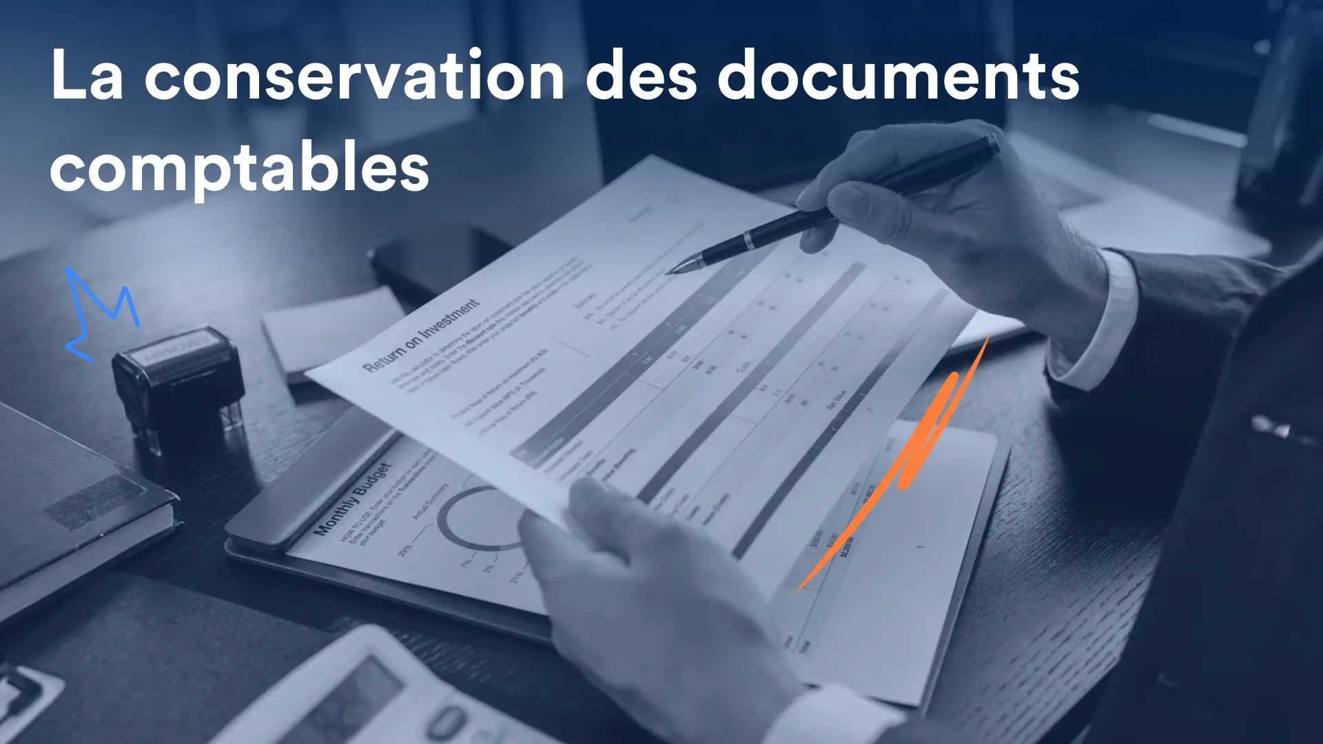 Cover article conservation documents comptables