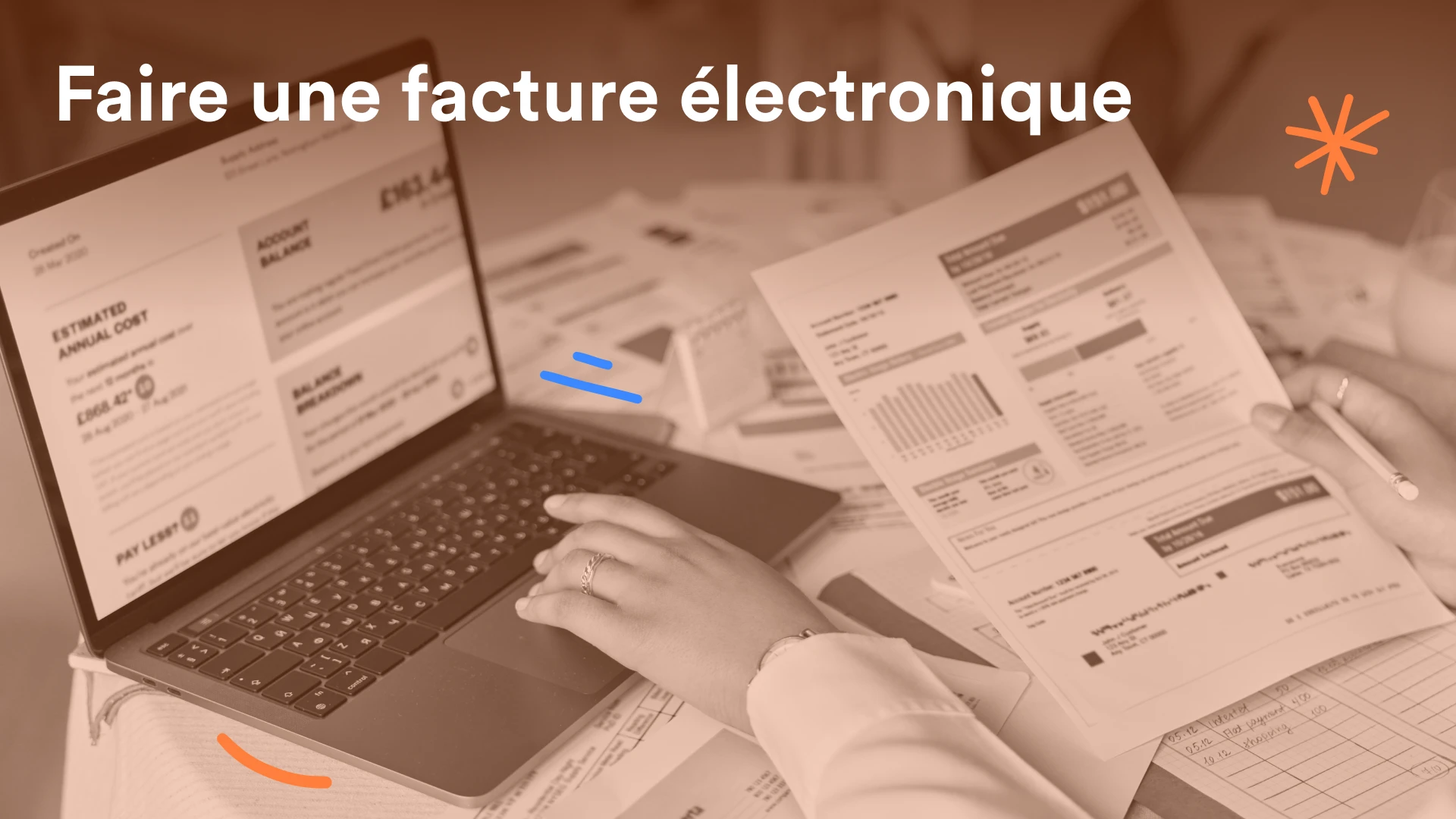 Image de couverture pour l'article sur comment faire une facture électronique