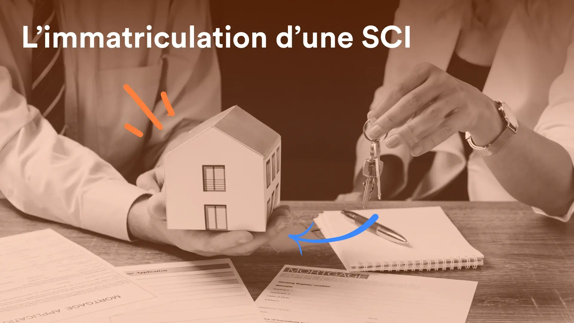 image de couverture de l'article sur l'immatriculation d'une sci