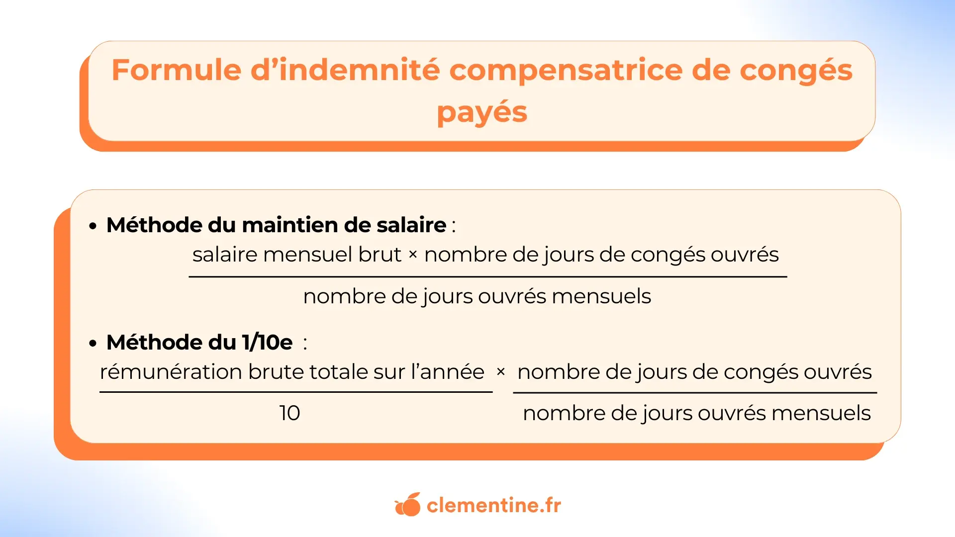 Visuel article simulateur indemnité compensatrice congés payés