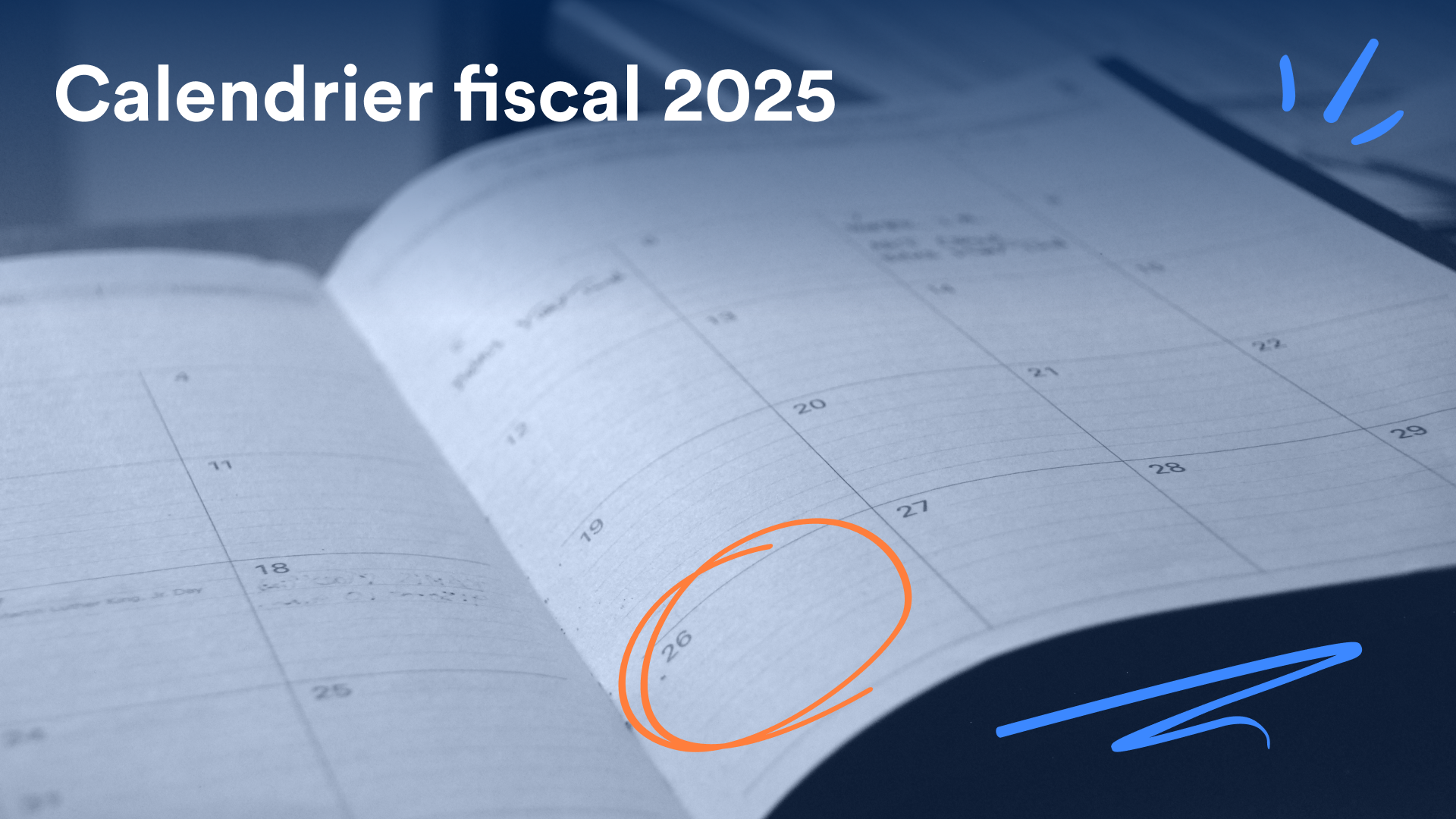Image de couverture de l'article "calendrier fiscal 2025"