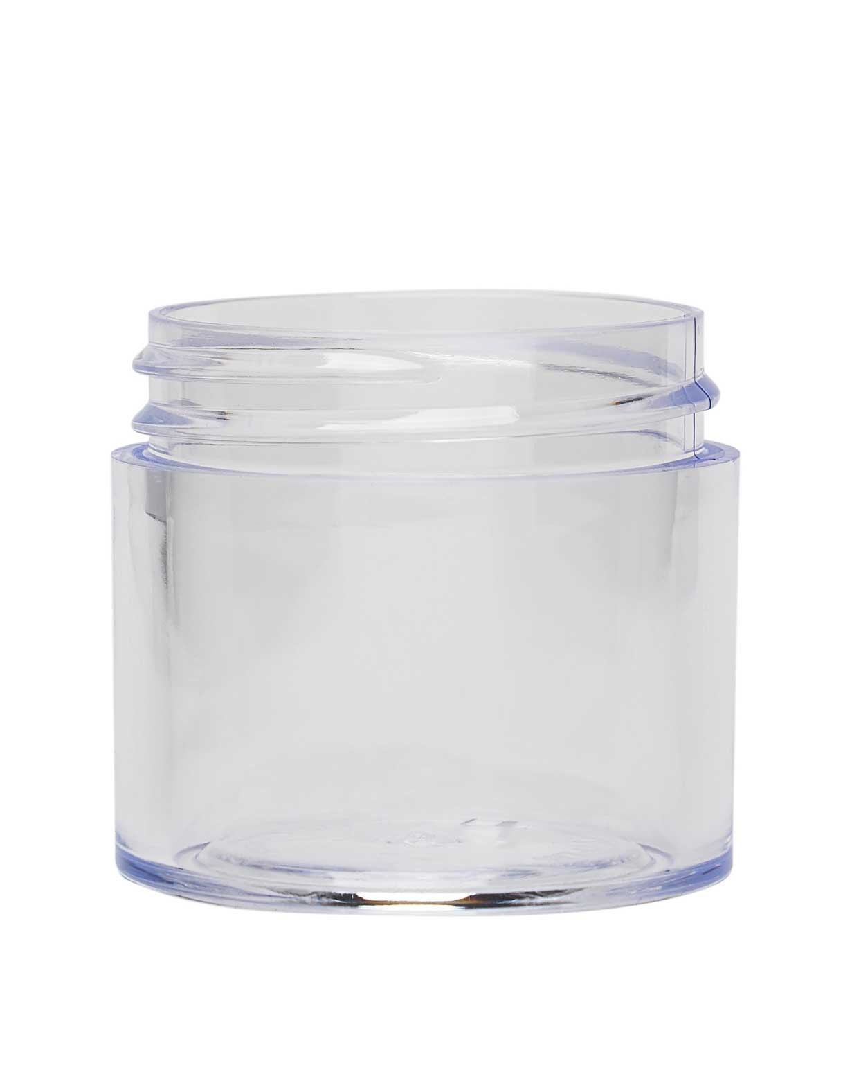 1 oz ps clear thick wall jar 43-400