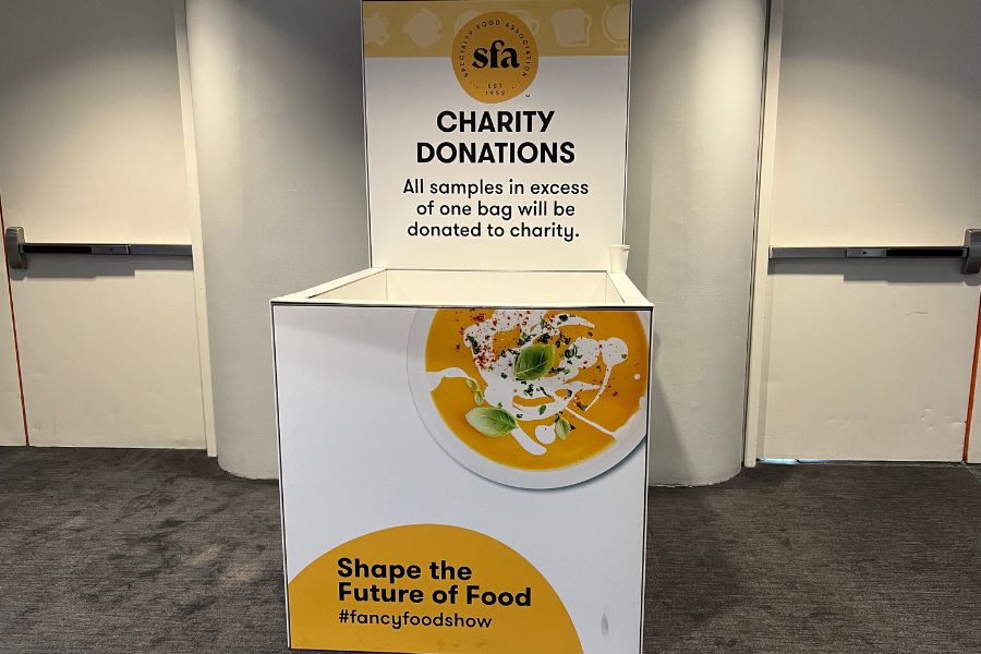 SFA food donation bin