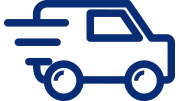 Freight Blue Line Icon