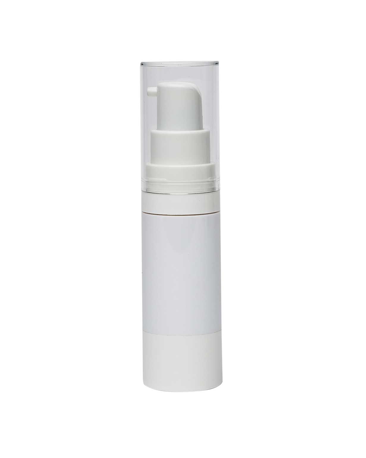 NA: 15 ml pet white airless pump bottle