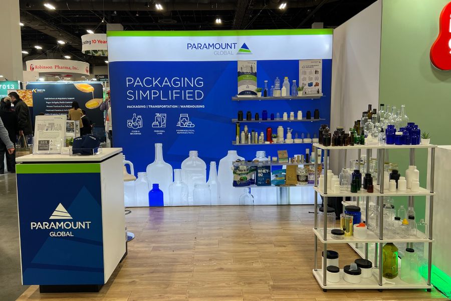 Paramount Global's Booth at SupplySide West 2024