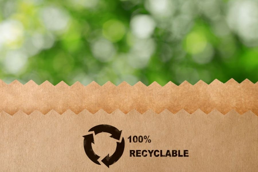 100 percent recyclable packaging