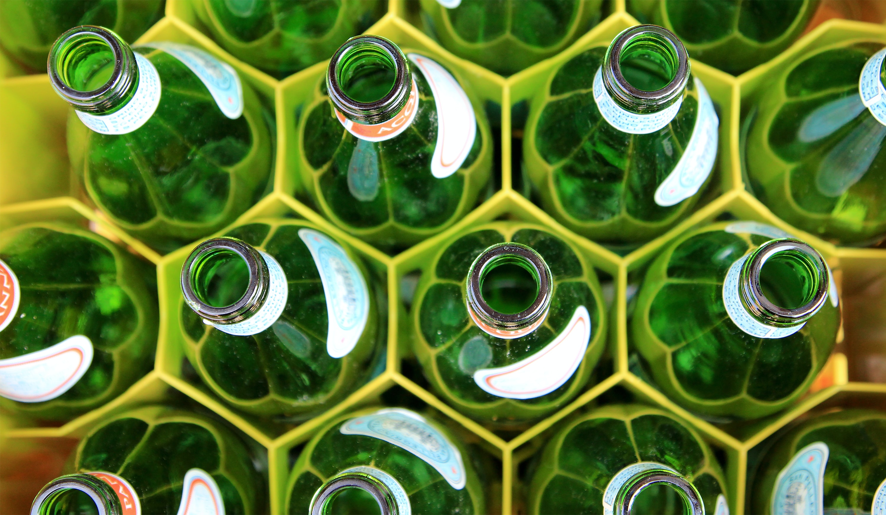 glass bottles packaged for fast shipping